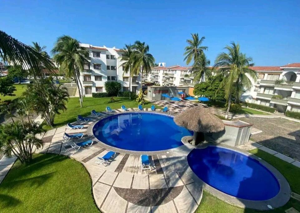 شقة Magnifico Departamento, Cocina Equipada, 2 Recamaras 2 Banos , Hasta 6 Personas, 3 Albercas, Playa A 50 Mts Wifi, Aire Acondicionado مانزانيلو المظهر الخارجي الصورة