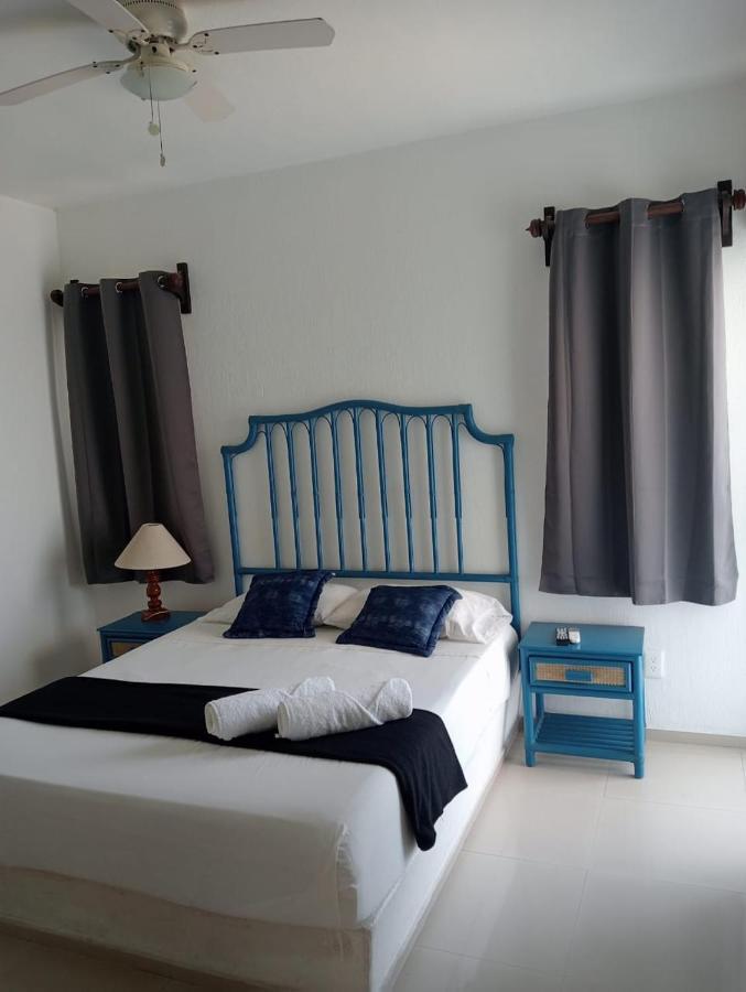 شقة Magnifico Departamento, Cocina Equipada, 2 Recamaras 2 Banos , Hasta 6 Personas, 3 Albercas, Playa A 50 Mts Wifi, Aire Acondicionado مانزانيلو المظهر الخارجي الصورة